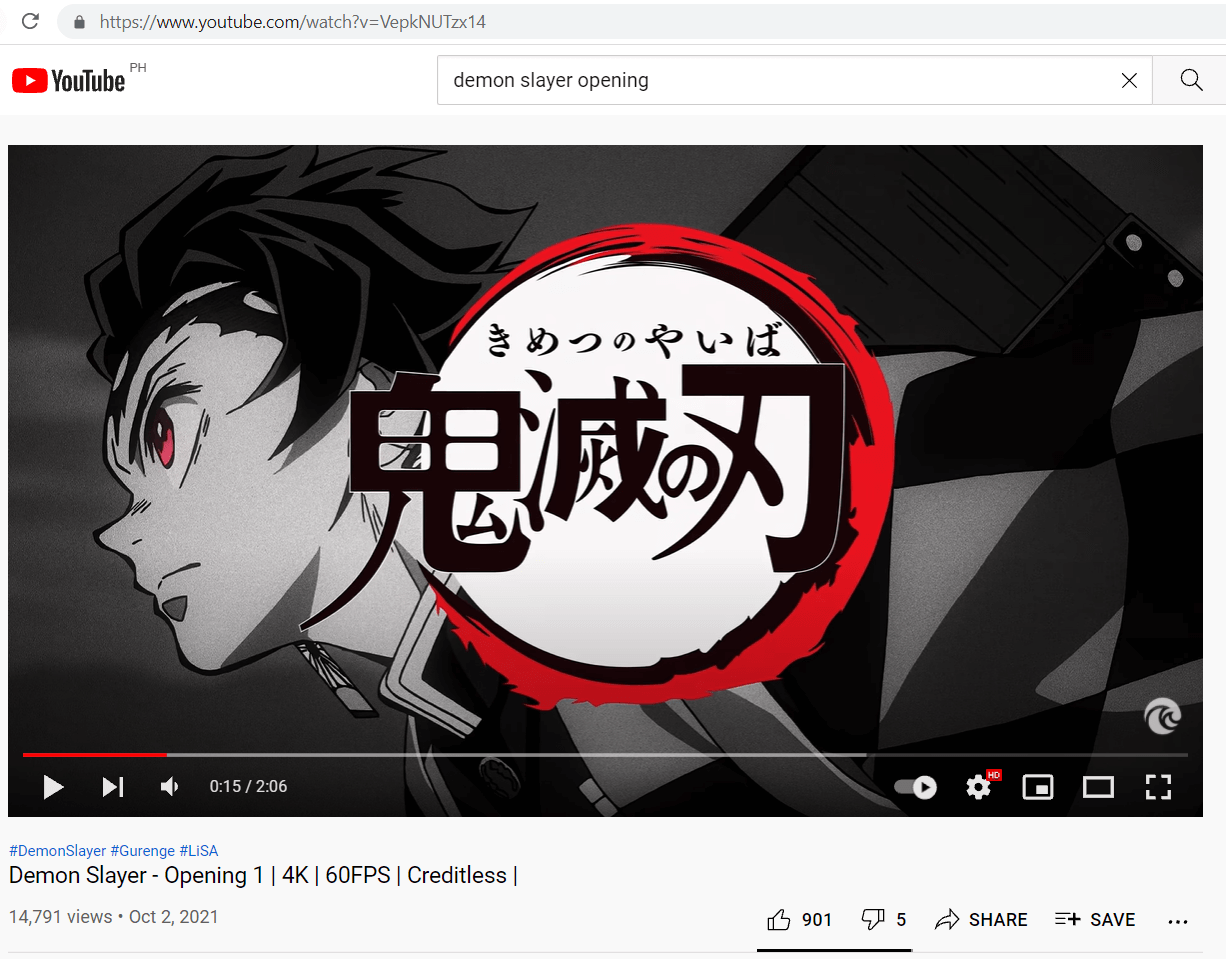 anime opening scene, record anime MV, record anime youtube