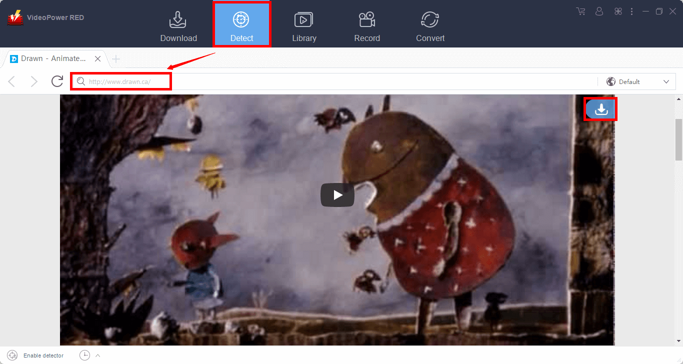 Download Drawn Blog Videos, detect video